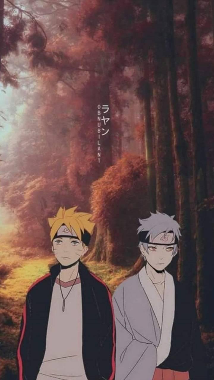 720x1280 Boruto forest wallpaper