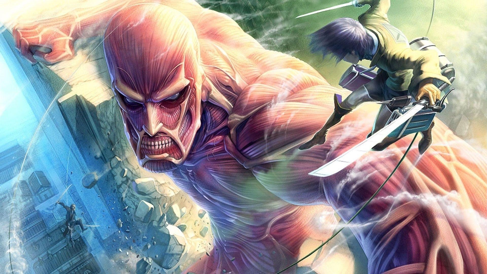 1920x1080 Epic Anime Battle Wallpaper
