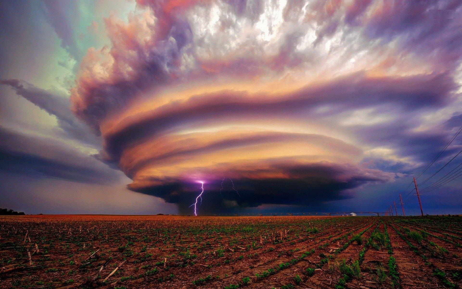 1920x1200 tornado, Lightning Wallpaper HD / Desktop and Mobile Background