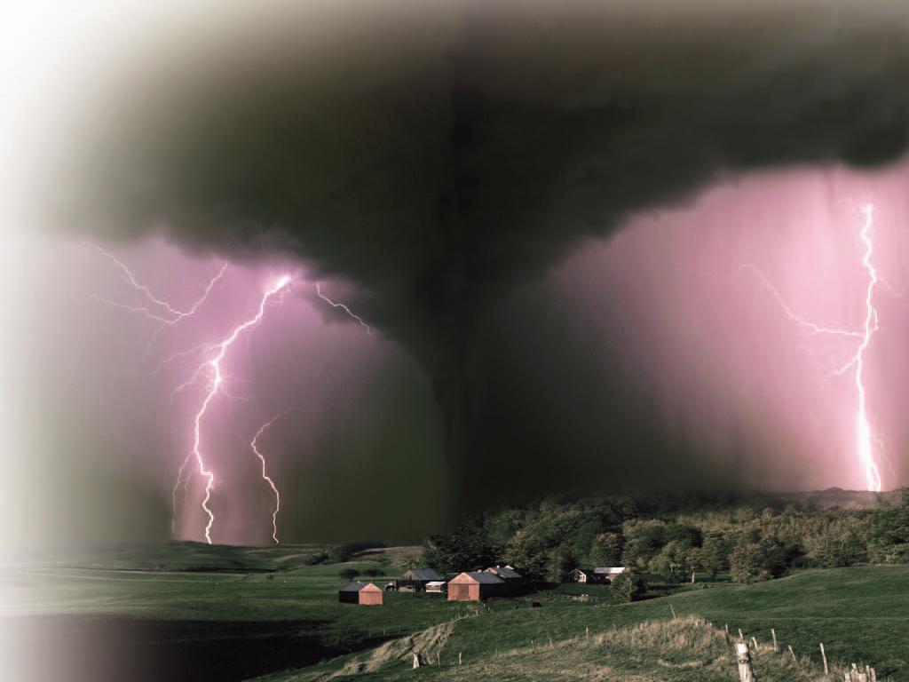 1024x768 Tornado Wallpaper