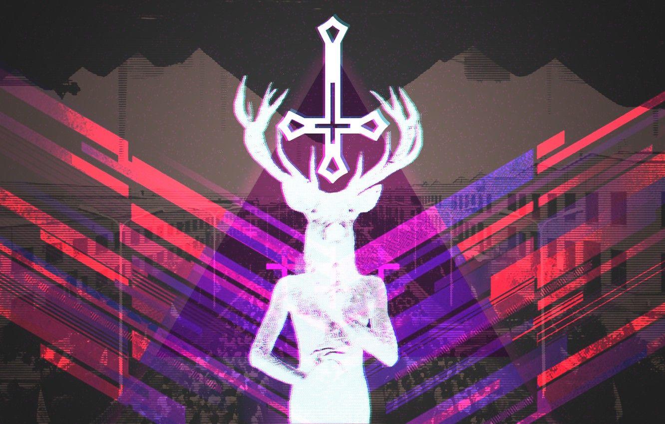 1332x850 Glitch Wallpaper