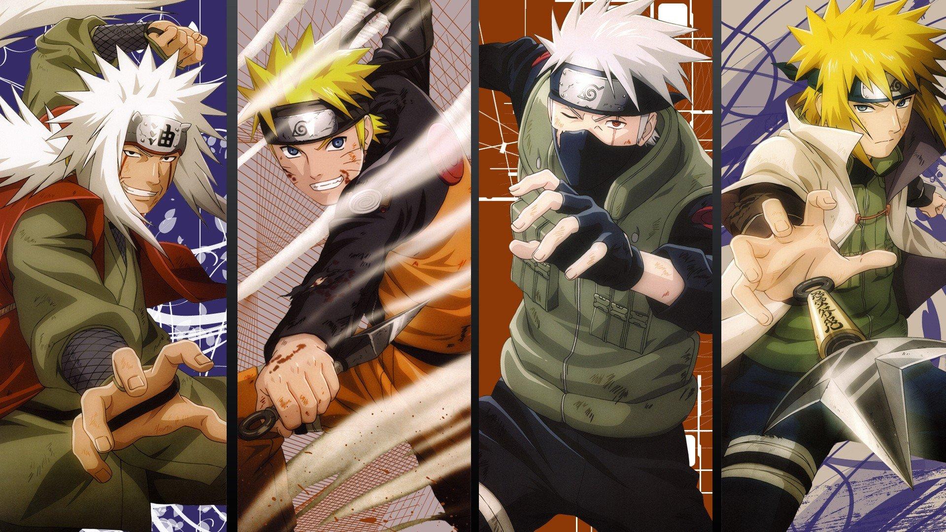 1920x1080 naruto, Shippuden, Kunai, Anime, Minato, Namikaze, Uzumaki, Naruto, Kakashi, Hatake, Jiraiya Wallpaper HD / Desktop and Mobile Background