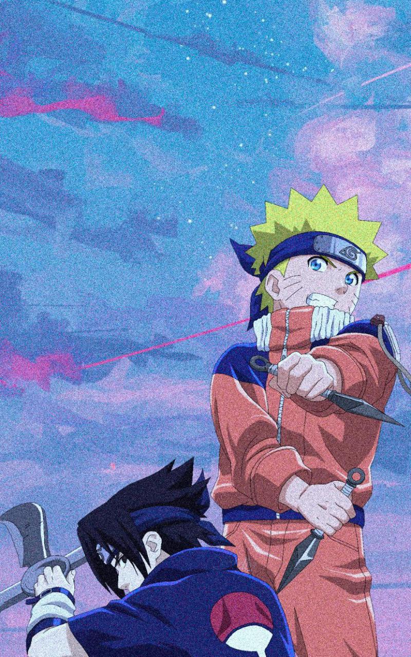 800x1280 Free download Aesthetic wallpaper of kid naruto and sasuke Naruto [828x1792] for your Desktop, Mobile & Tablet. Explore Aesthetic Naruto Wallpaper. Aesthetic Wallpaper, Aesthetic Wallpaper, Cute Aesthetic Wallpaper