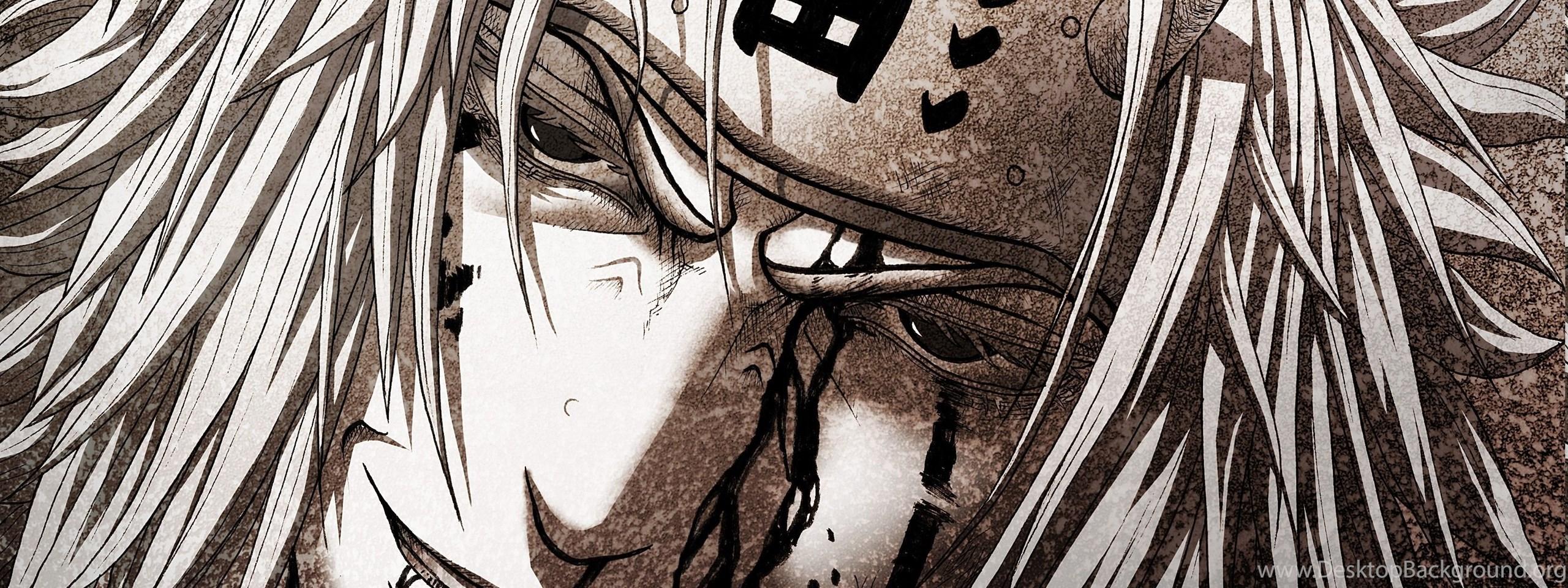 2560x960 Jiraiya, Naruto Shippuuden, Anime Boys, Anime Wallpaper HD Desktop Background
