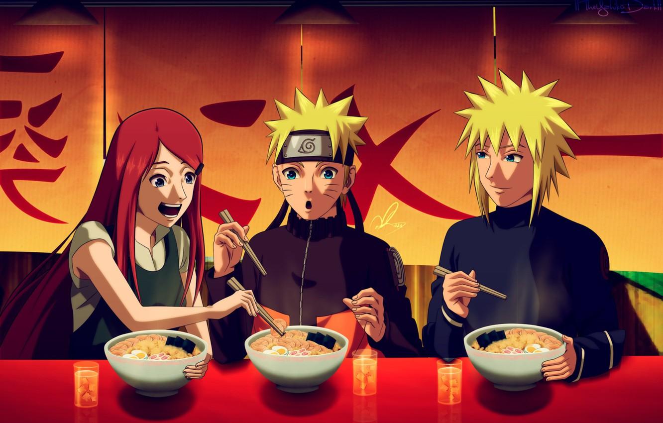 1332x850 Wallpaper Naruto, Naruto, Uzumaki Kushina, Uzumaki Naruto, Minato, Namikaze image for desktop, section сёнэн