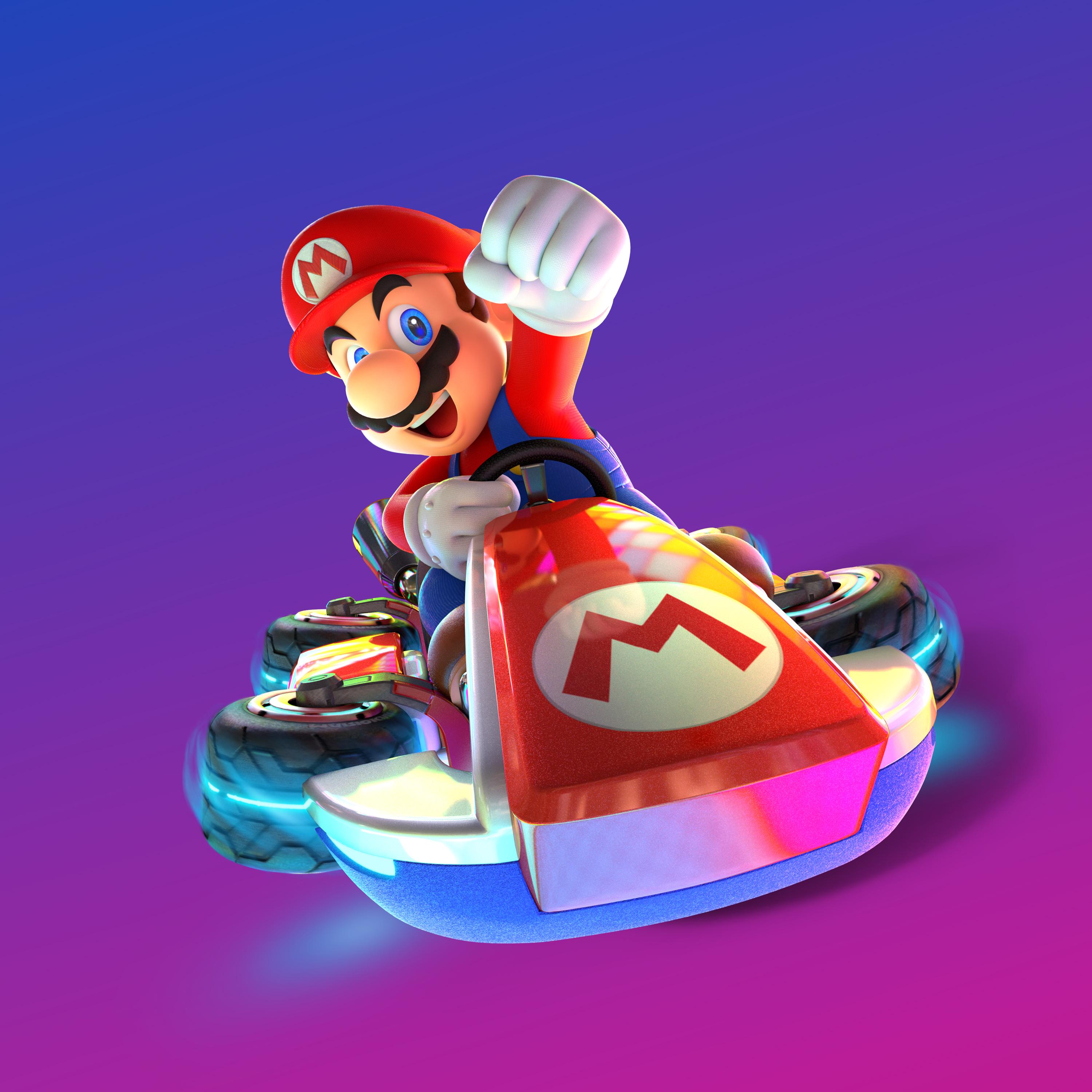 3000x3000 Mario Kart 8 Deluxe Nintendo Switch Game, HD Games, 4k Wallpaper, Image, Background, Photo and Picture