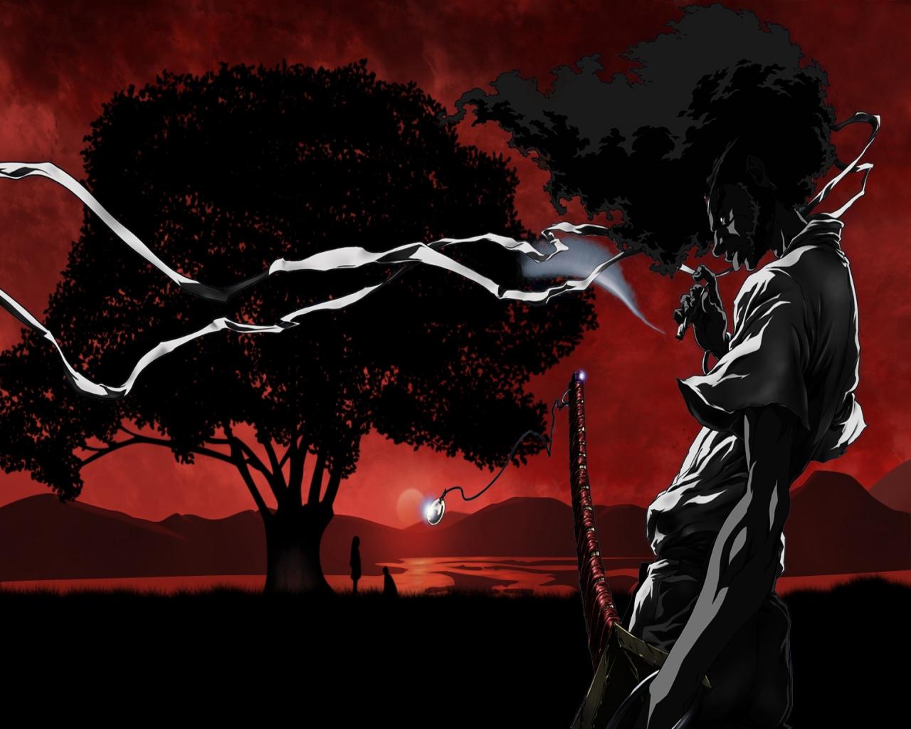1280x1024 Afro Samurai Wallpaper HD