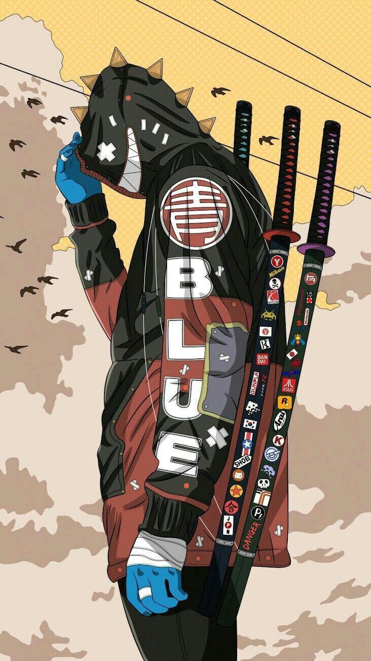 731x1300 Black. My Wallpaper Blog 38. Samurai wallpaper, Anime wallpaper, Samurai art