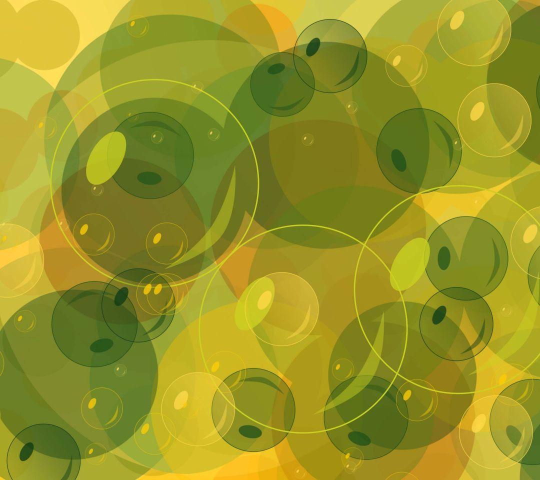 1080x960 Green Bubbles HD and Abstract Wallpaper. All is Wall