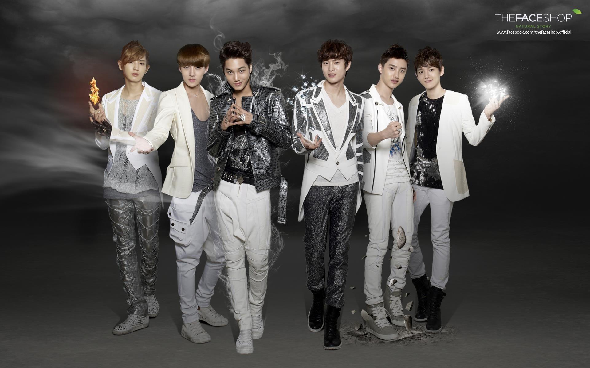 1920x1200 Exo K Pop Wallpaper background picture