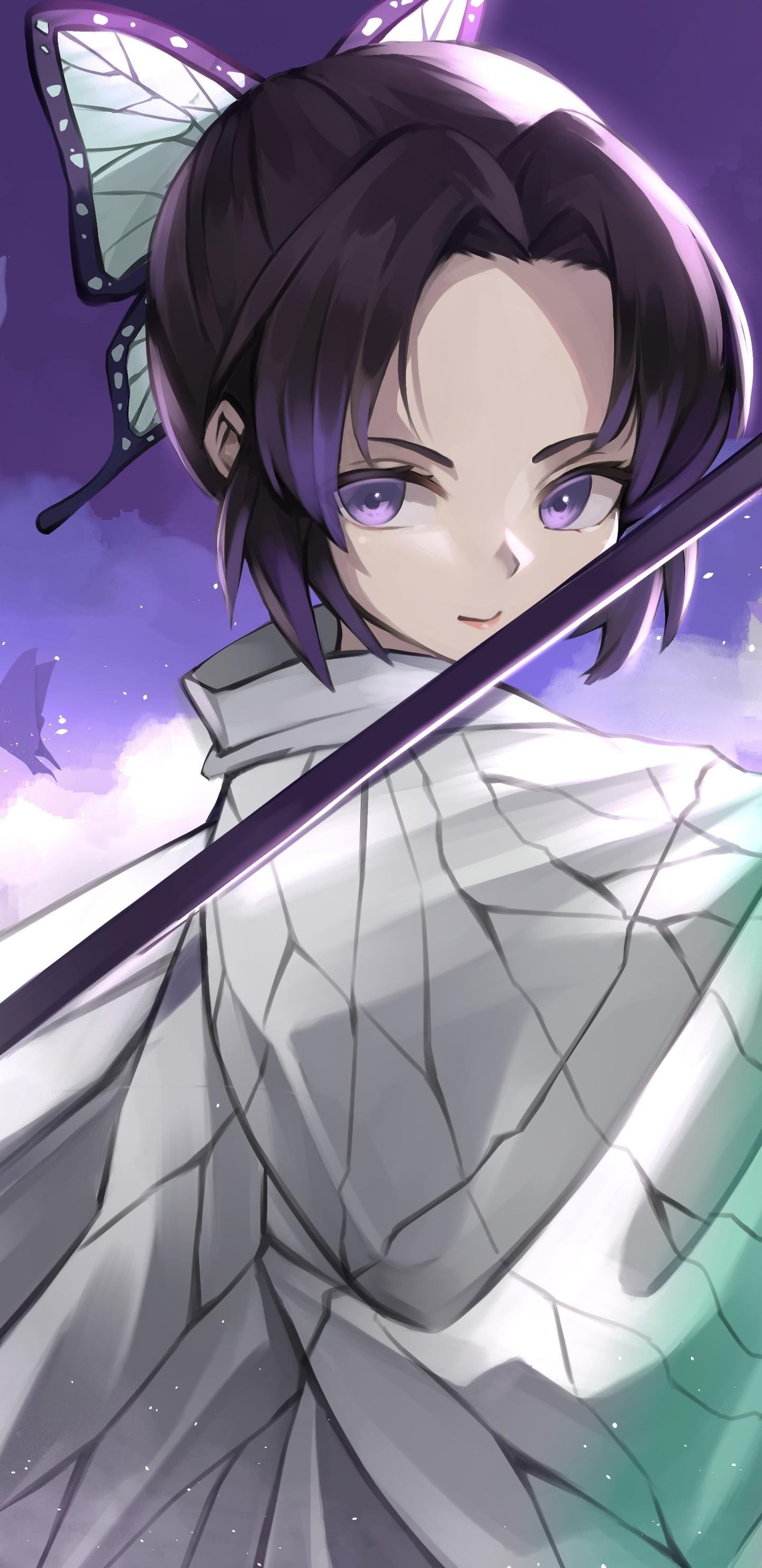 1440x2960 Demon Slayer Samurai Anime Girl 4k Samsung Galaxy Note S S SQHD HD 4k Wallpaper, Image, Background, Photo and Picture