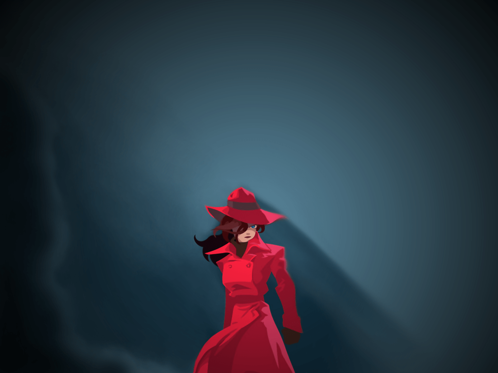 1600x1200 Carmen Sandiego Wallpaper