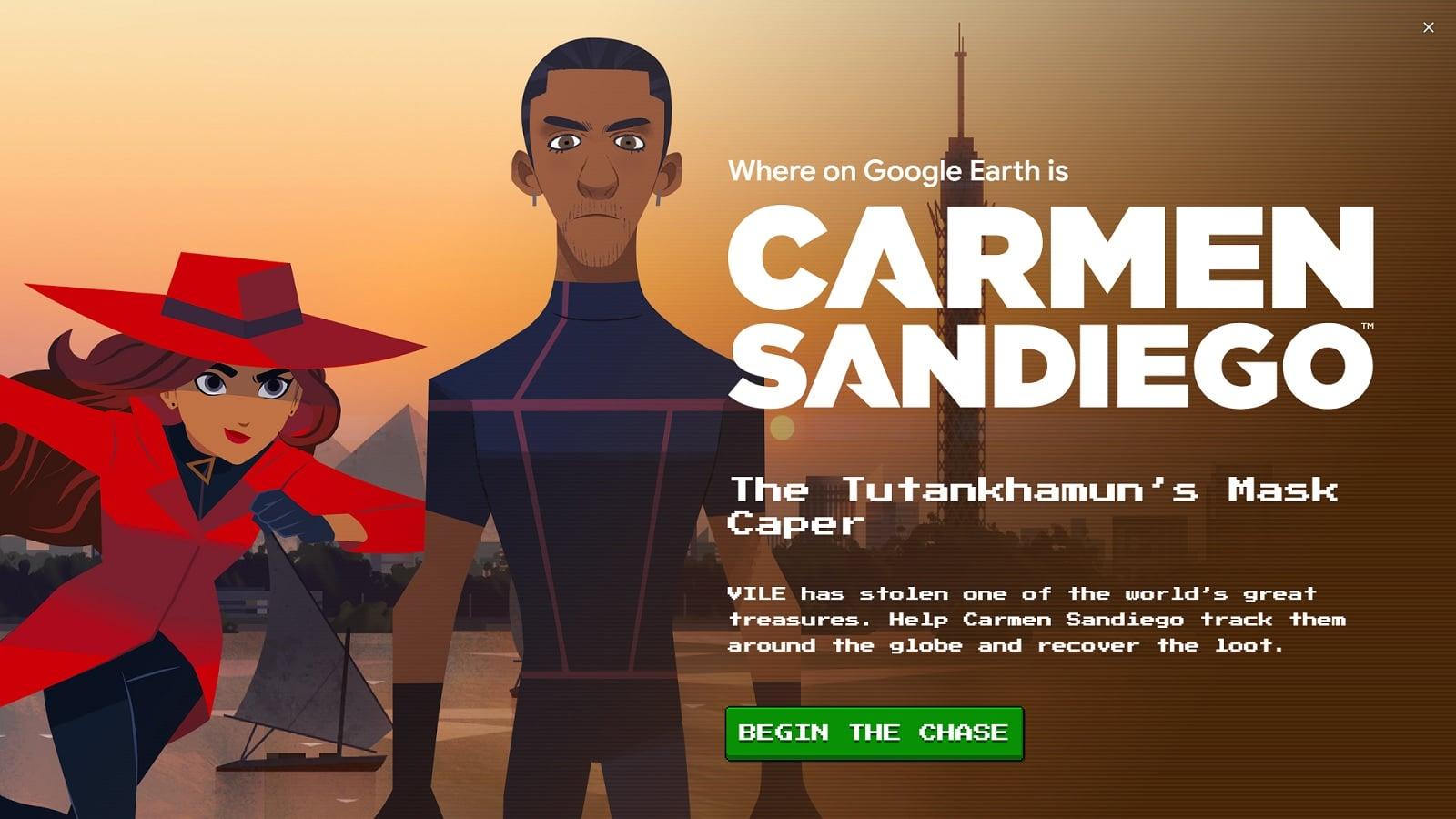 1600x900 Carmen Sandiego is back with a new globetrotting Google Earth game