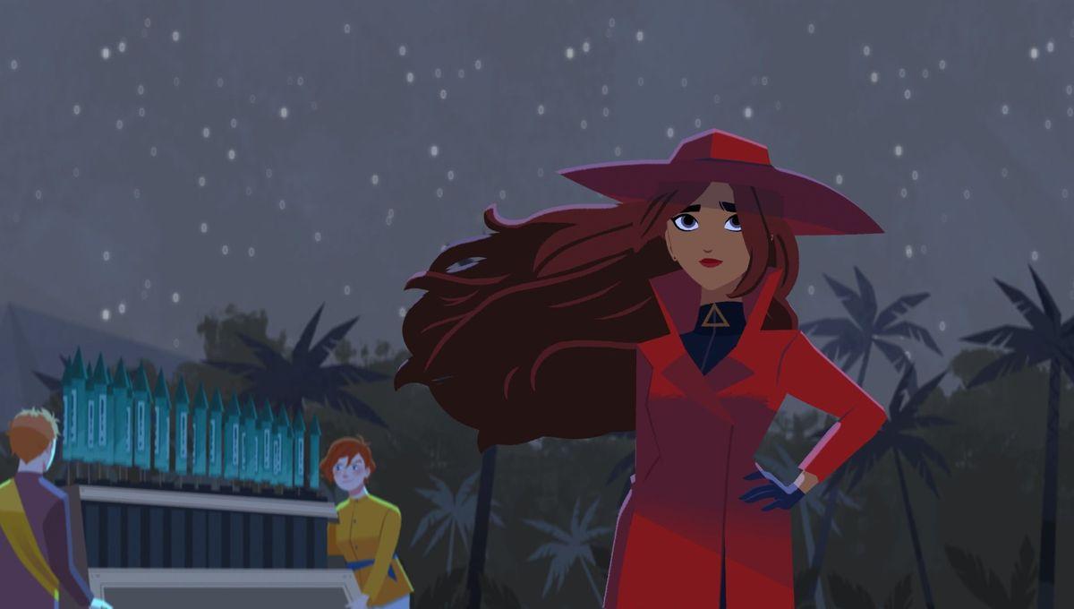 1200x680 Gina Rodriguez Dons Carmen Sandiego Gear As She Prepares For Live Action Film