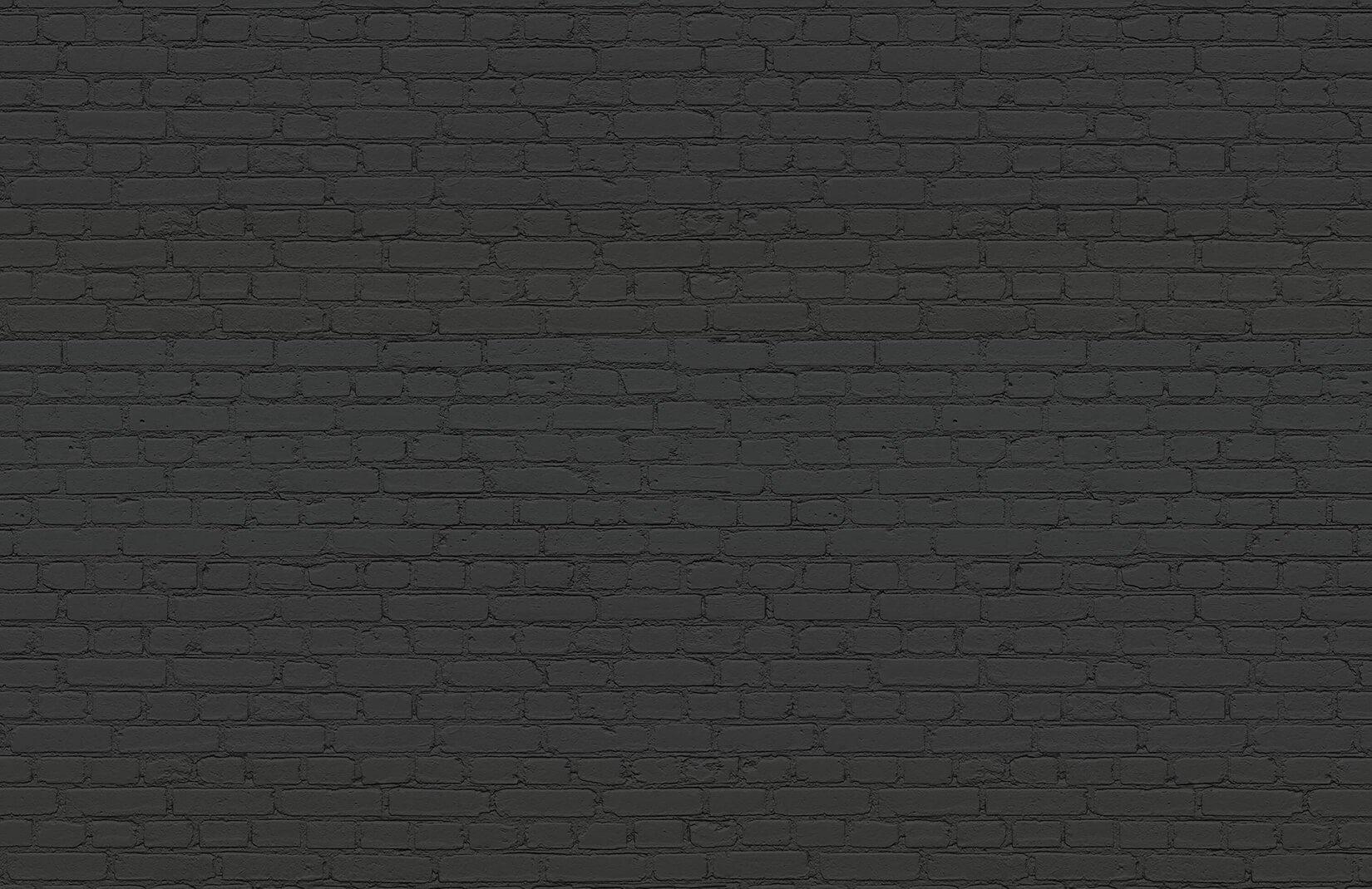 1650x1070 Black Brick Wallpaper Mural