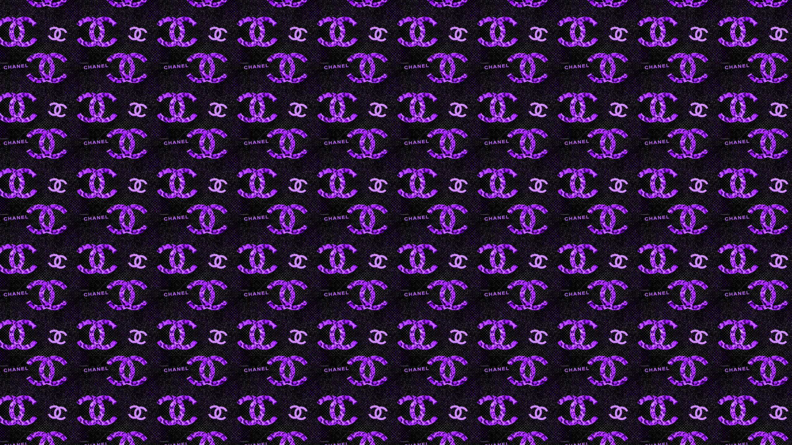 2560x1440 Purple Chanel Desktop Wallpaper
