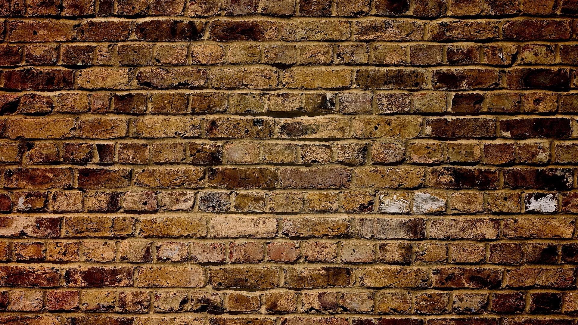 1920x1080 Old Brown Brick Texture