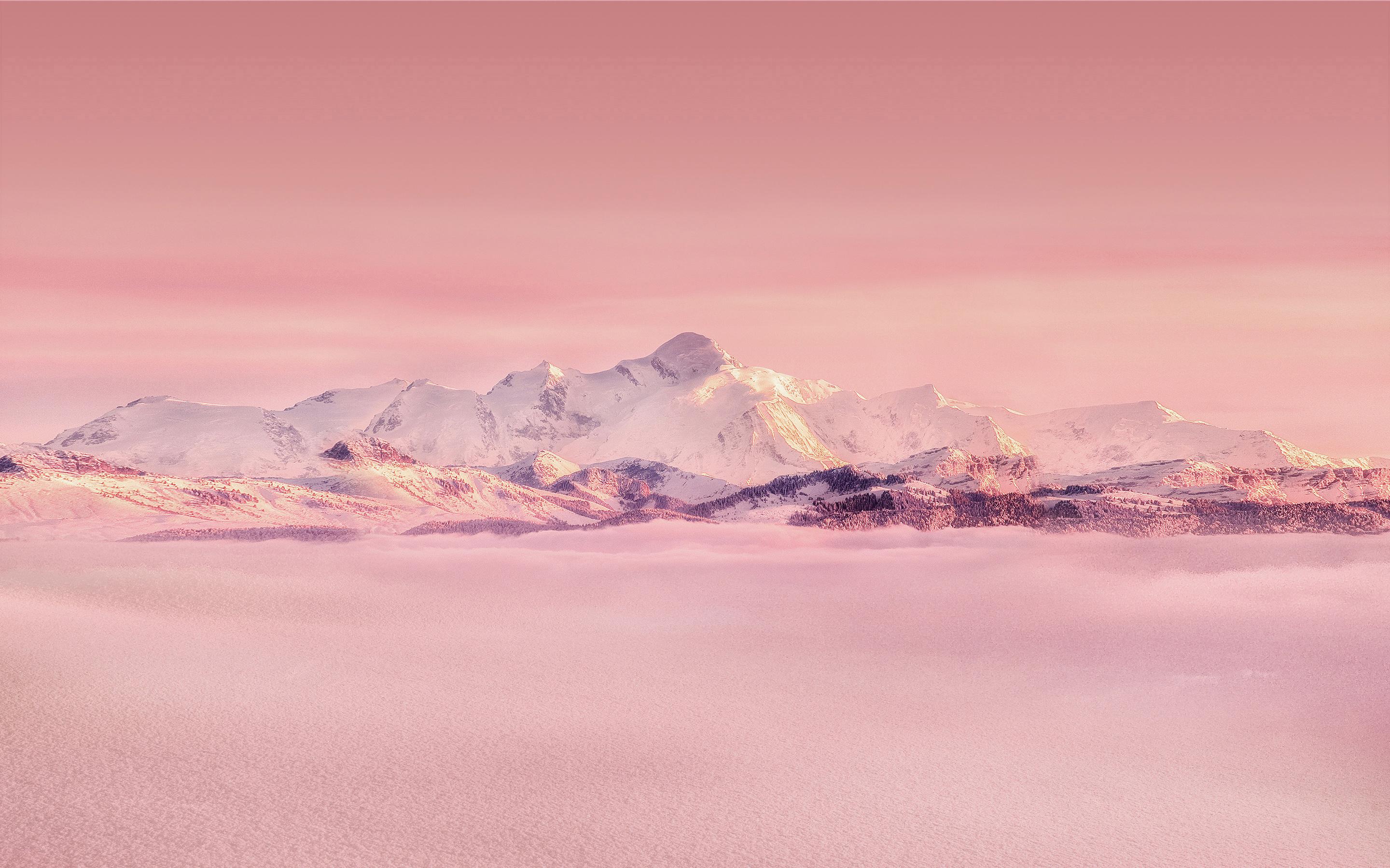 Pink Mountains 4K Wallpapers Top Free Pink Mountains 4K Backgrounds