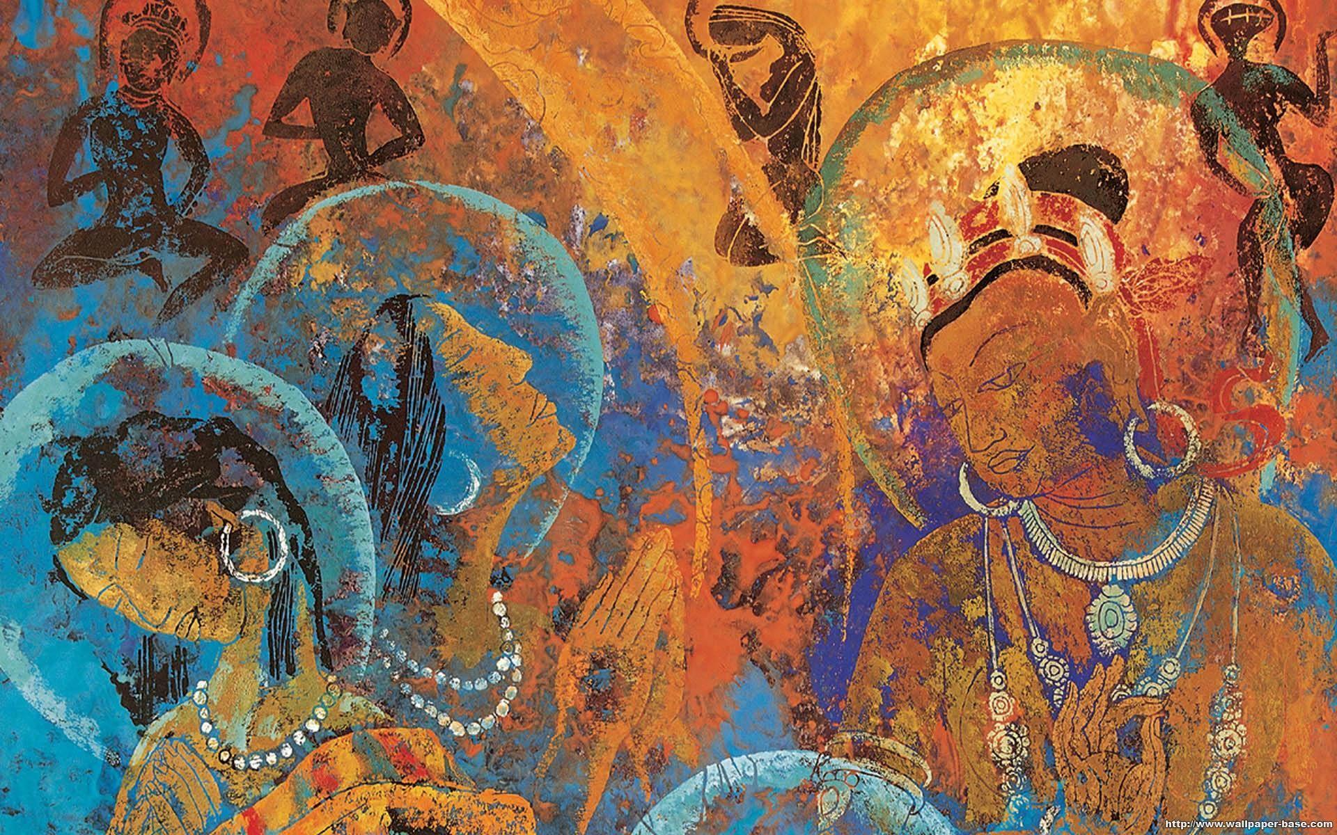 1920x1200 Art. Wallpaper art art digital art tibet image tibetan art prints 08. Buddha art painting, Tibetan art, Buddha art