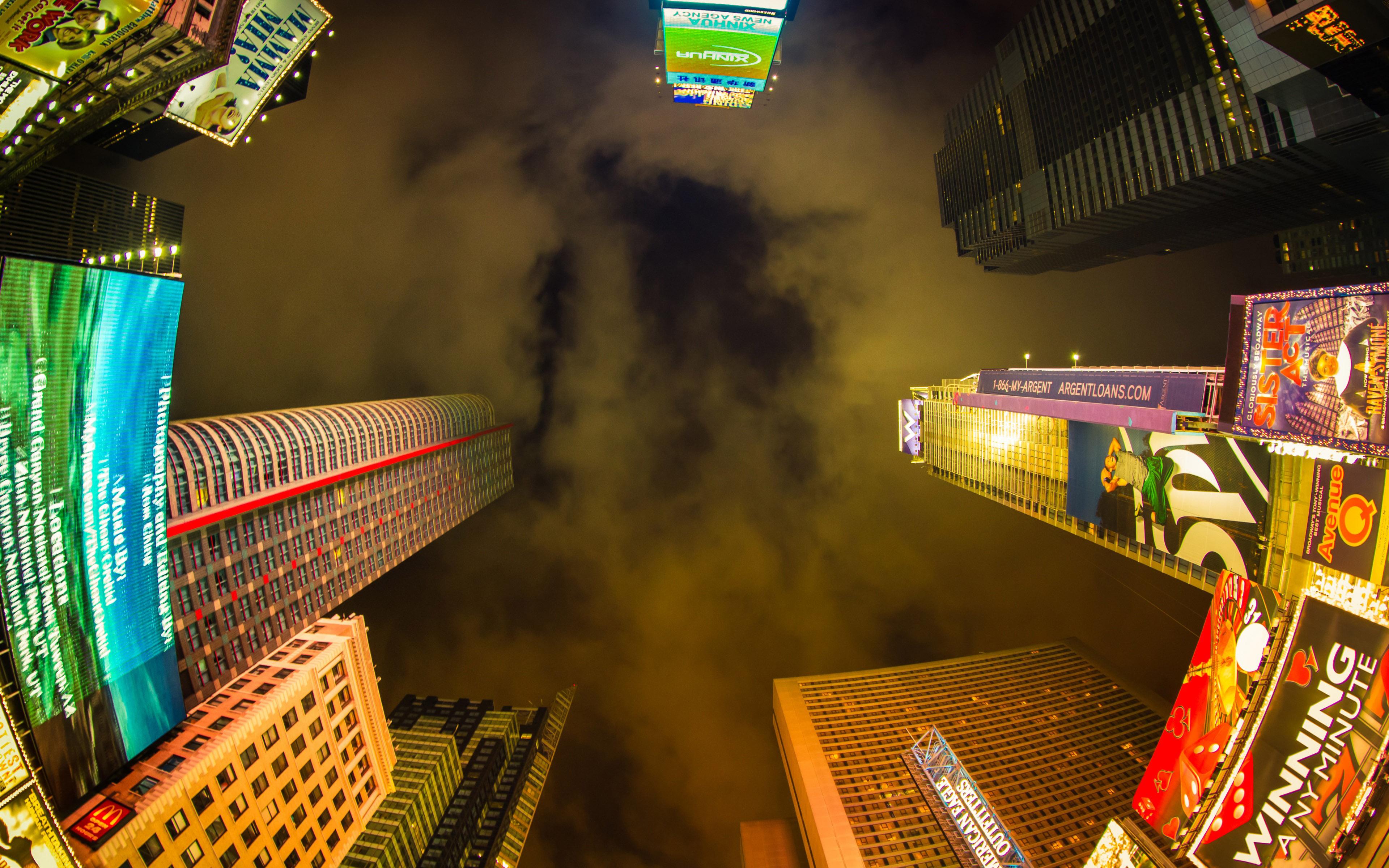 3840x2400 Times Square New York City Photography Wallpaper