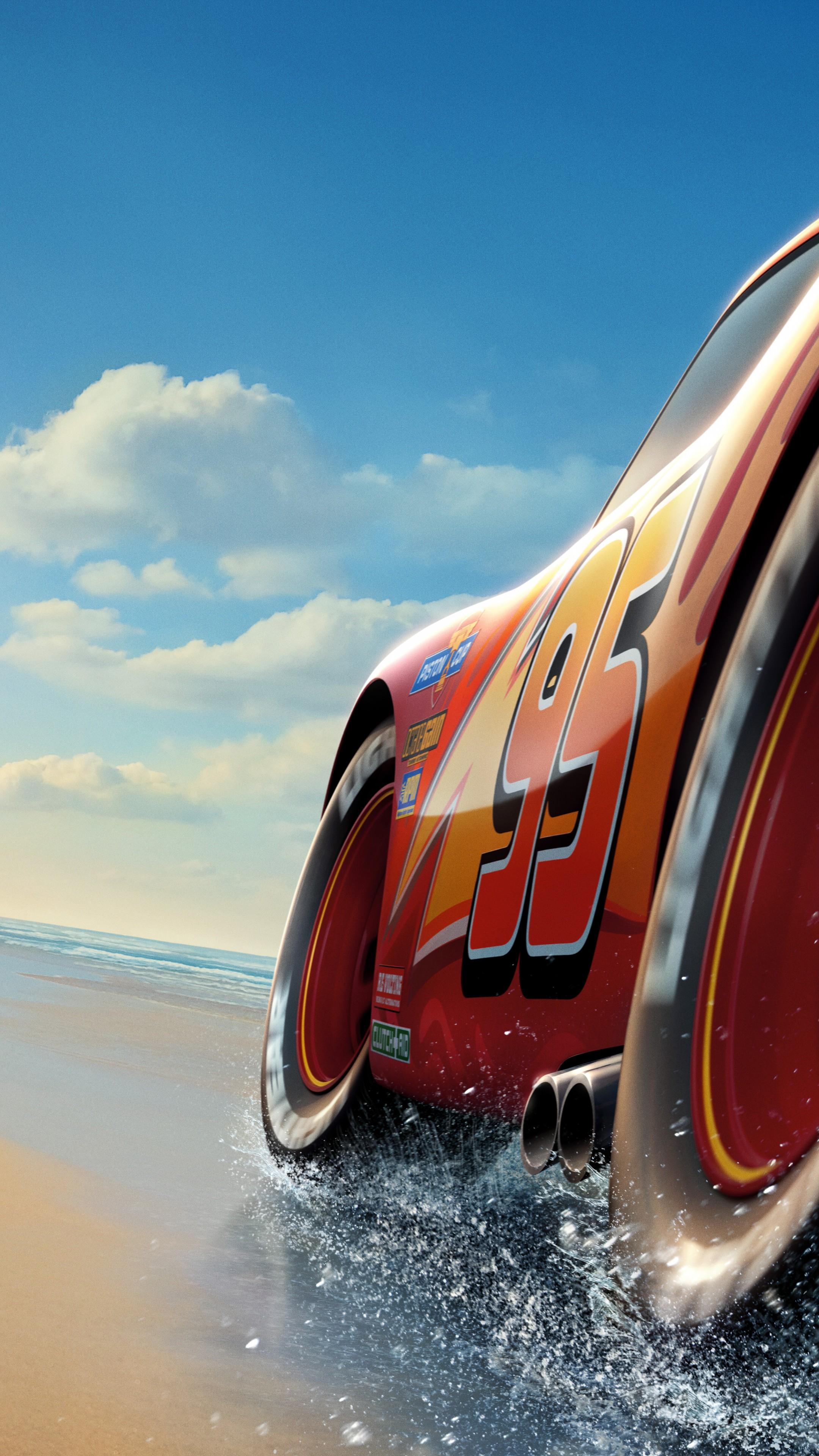 Download Cars Movie Lightning McQueen Cars Movie Lightning McQueen  Wallpaper in 540x960 Resolution