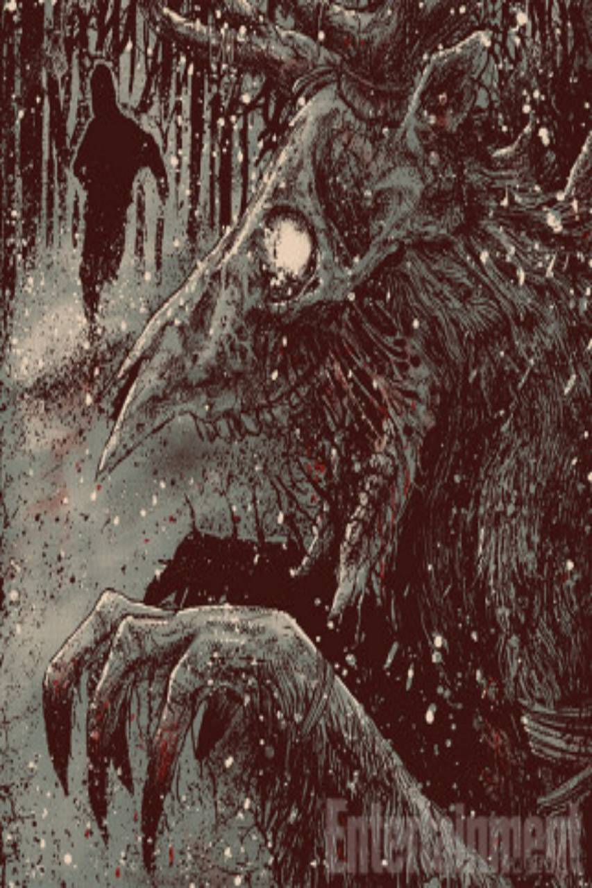 853x1280 Wendigo wallpaper