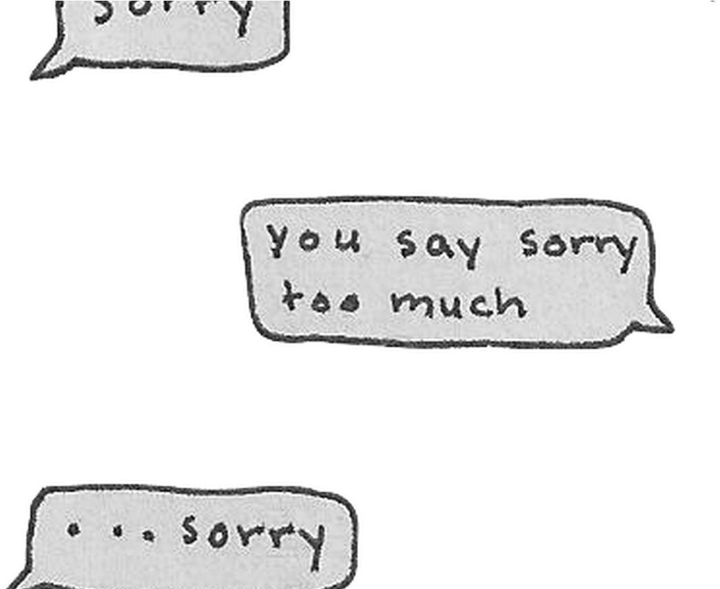 1045x856 Speech Bubble Wallpaper Tumblr Google Search Wallpaper Sorry Even It's Not Your Fault