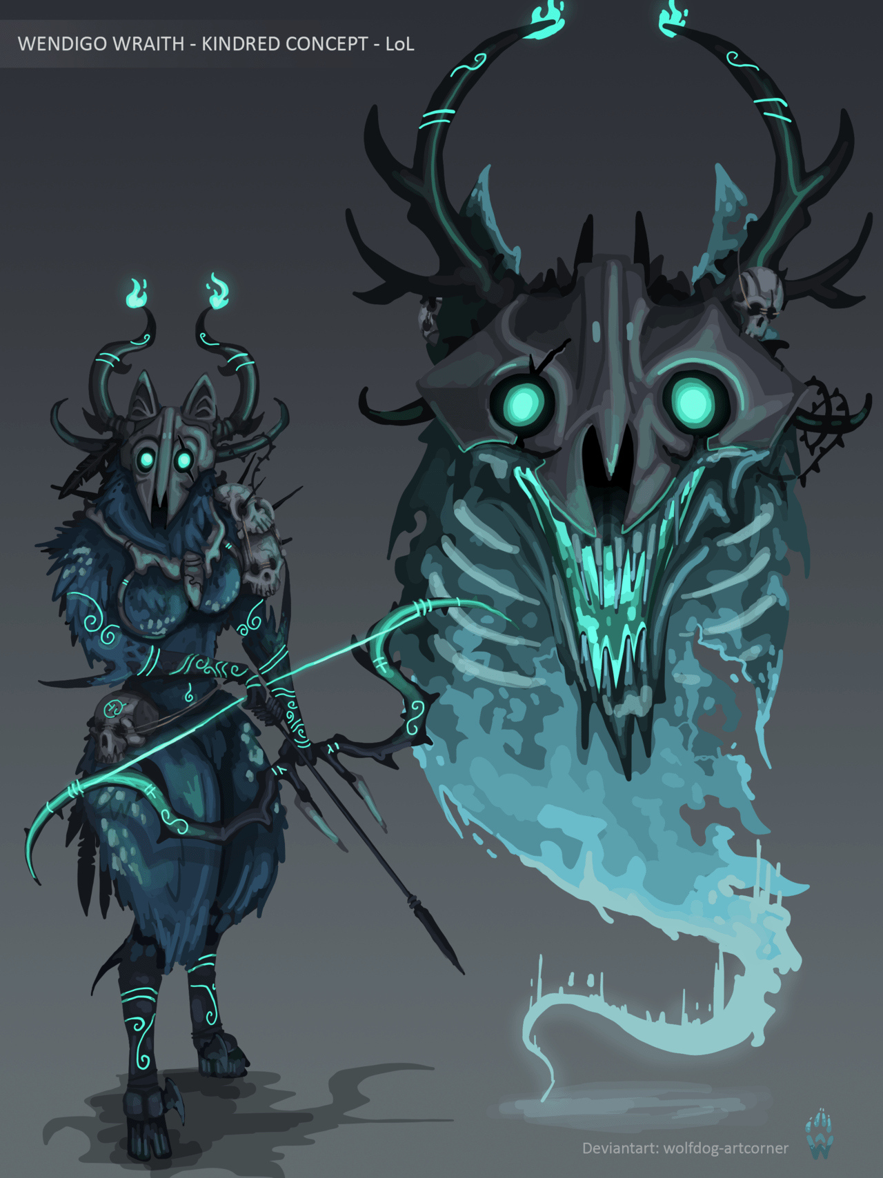 Wendigo Wallpapers Top Free Wendigo Backgrounds WallpaperAccess
