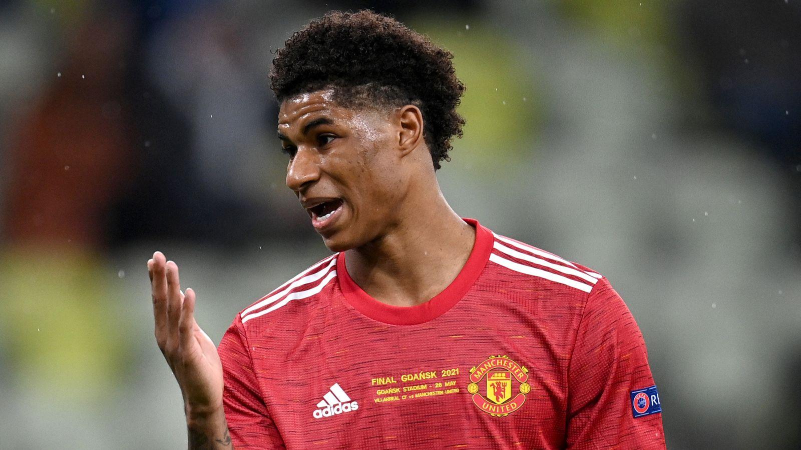 1600x900 Europa League final: Marcus Rashford receives 'at least 70 racial slurs' after Manchester United lose to Villareal