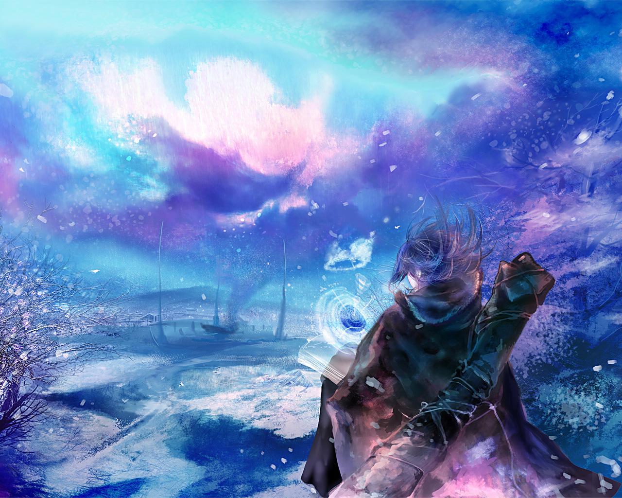 1280x1024 Magic Anime Fantasy Wallpaper
