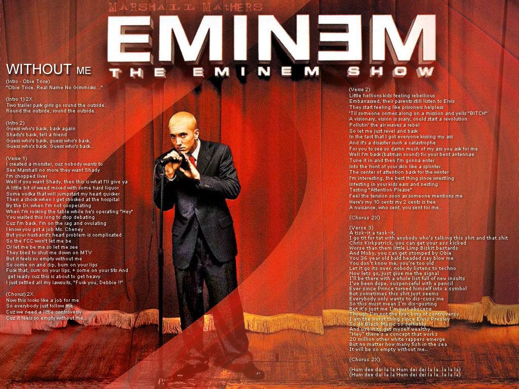 The Eminem Show Wallpapers - Top Free The Eminem Show Backgrounds -  WallpaperAccess