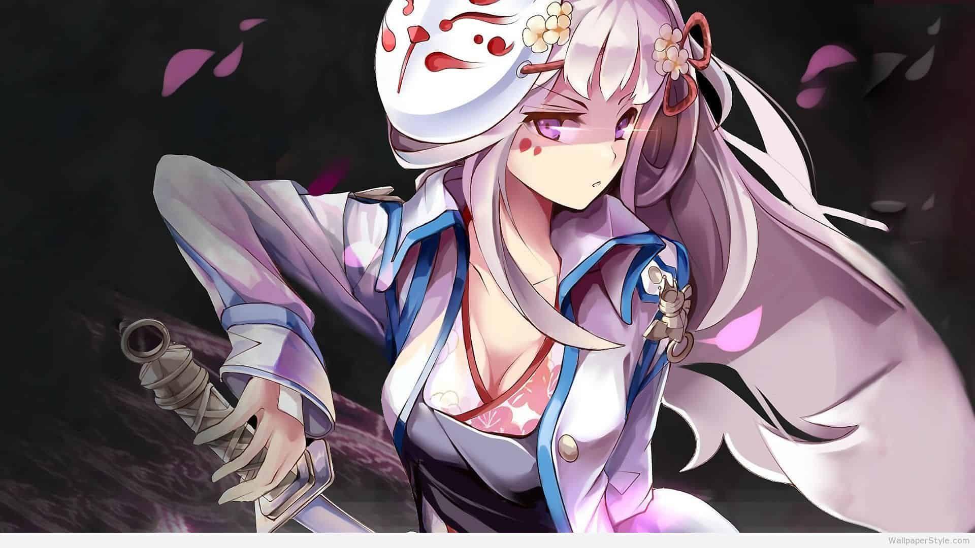 1920x1080 Echi Anime Wallpaper HD Power Anime Girl