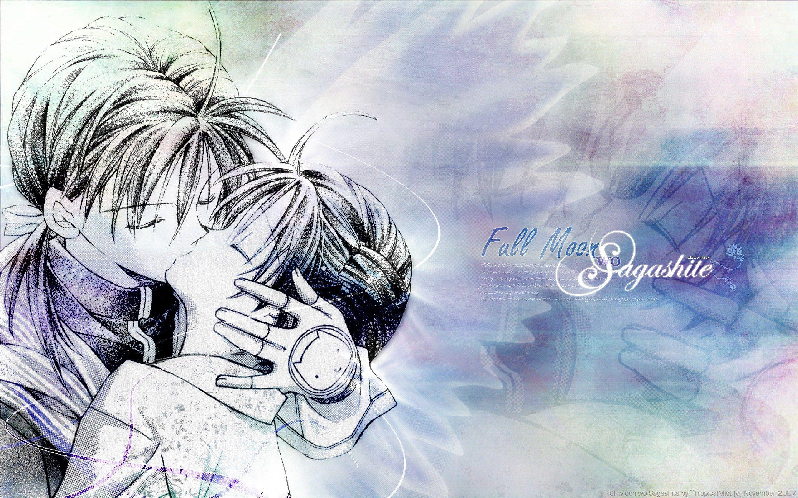2560x1600 desktop wallpaper for full moon wo sagashite, 2560x1600 (1232 kB). Full moon wo sagashite, Full moon, Anime
