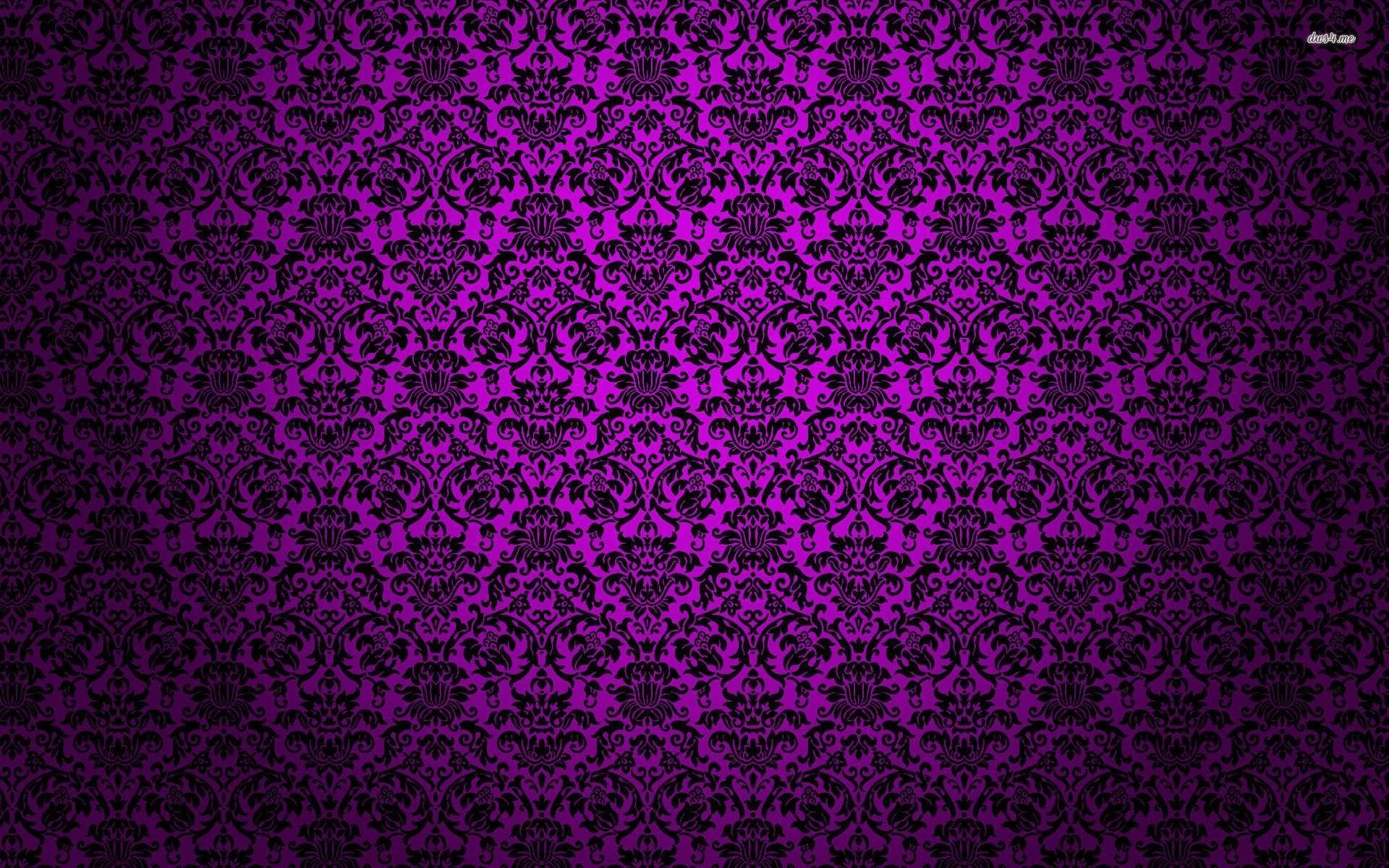 1920x1200 Res: 1920x Pretty Purple Patterns Background Wallpaper HD Resolution. Black and purple wallpaper, Purple wallpaper, Pattern wallpaper