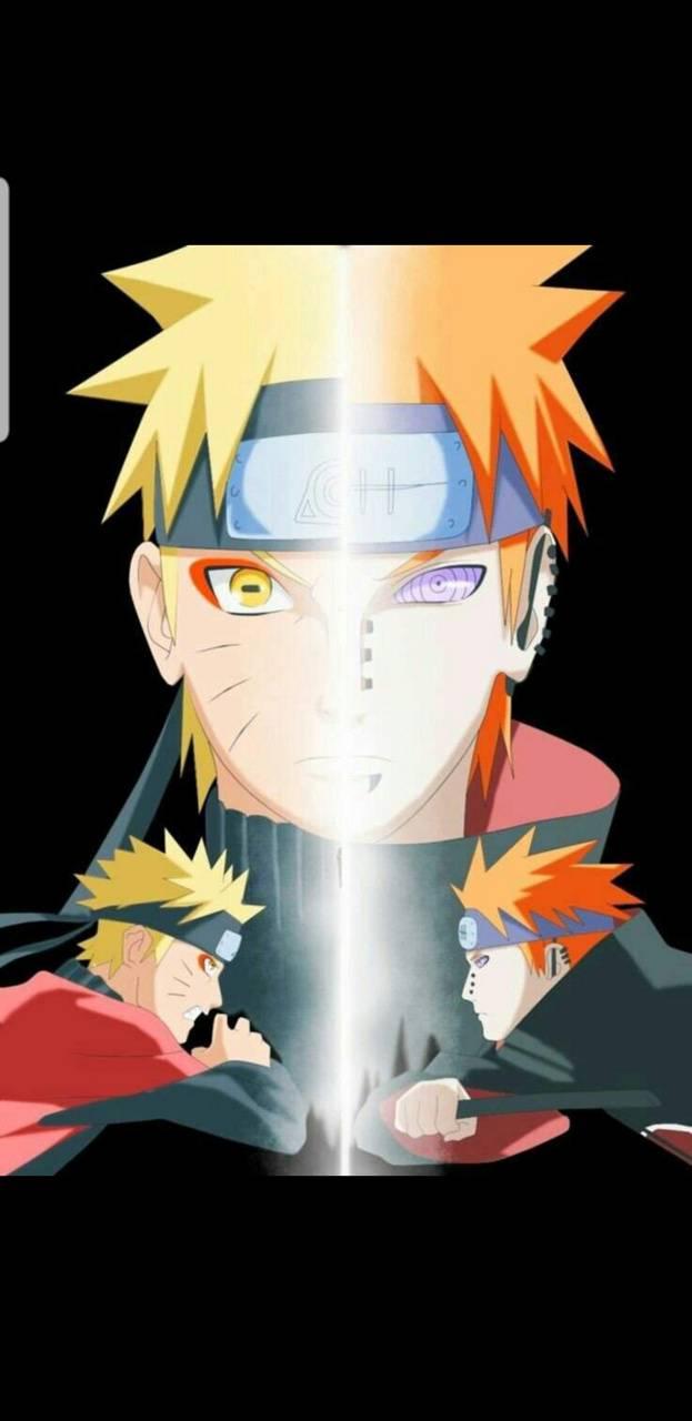 623x1280 Pain vs Naruto wallpaper