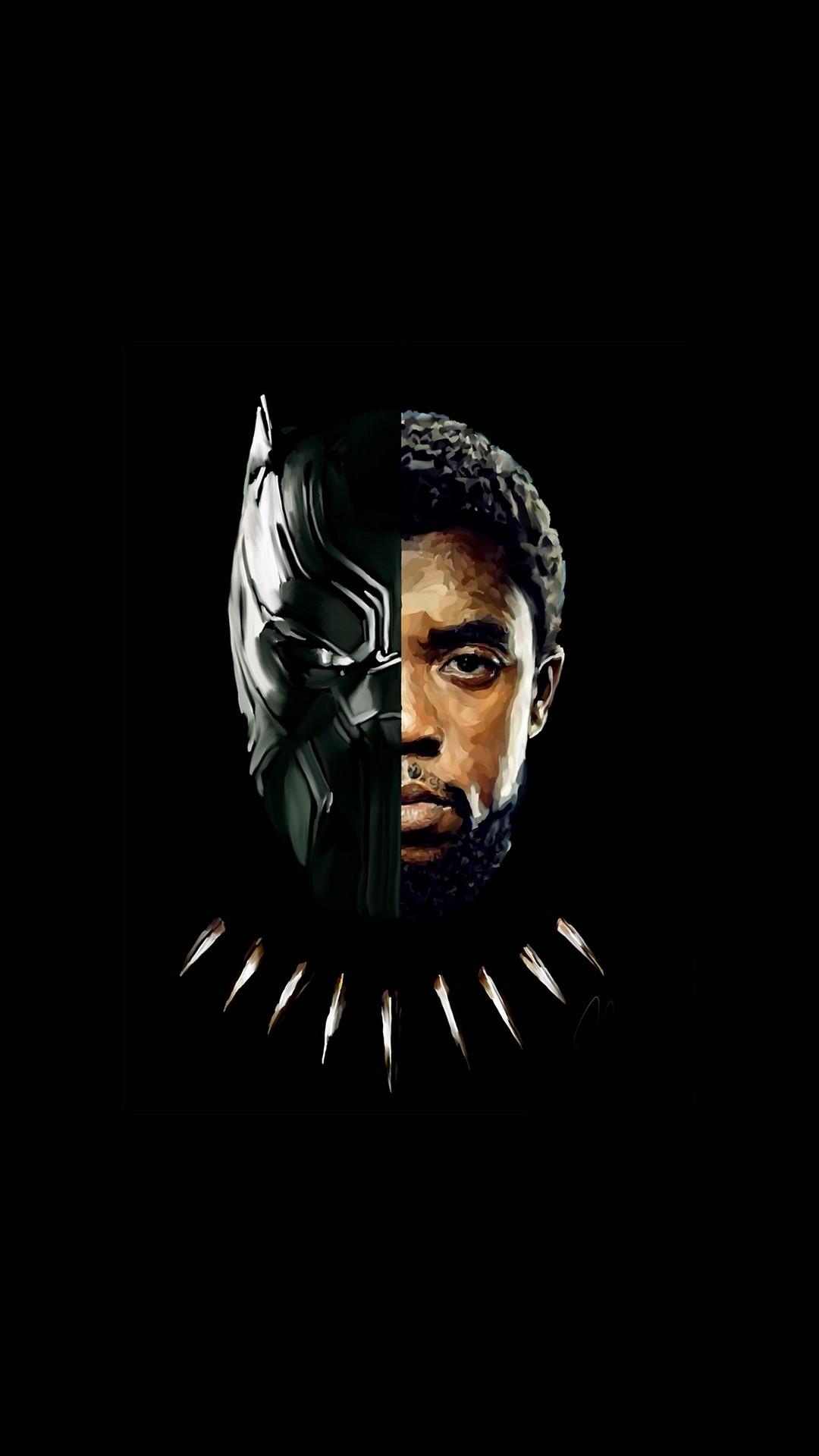 1080x1920 Black Panther Superhero iPhone Wallpaper Movie Poster Wallpaper HD