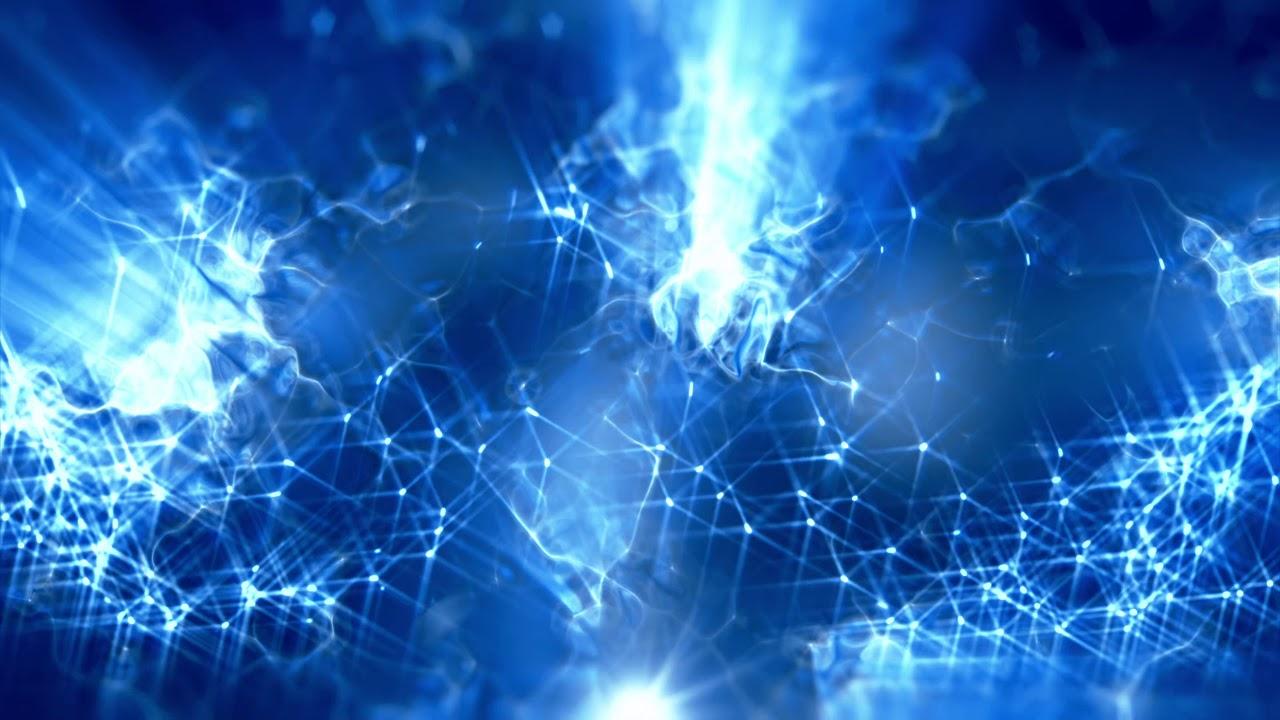1280x720 4K Blue Moving Background Deep Fractal Waves #AAvfx Live Wallpaper