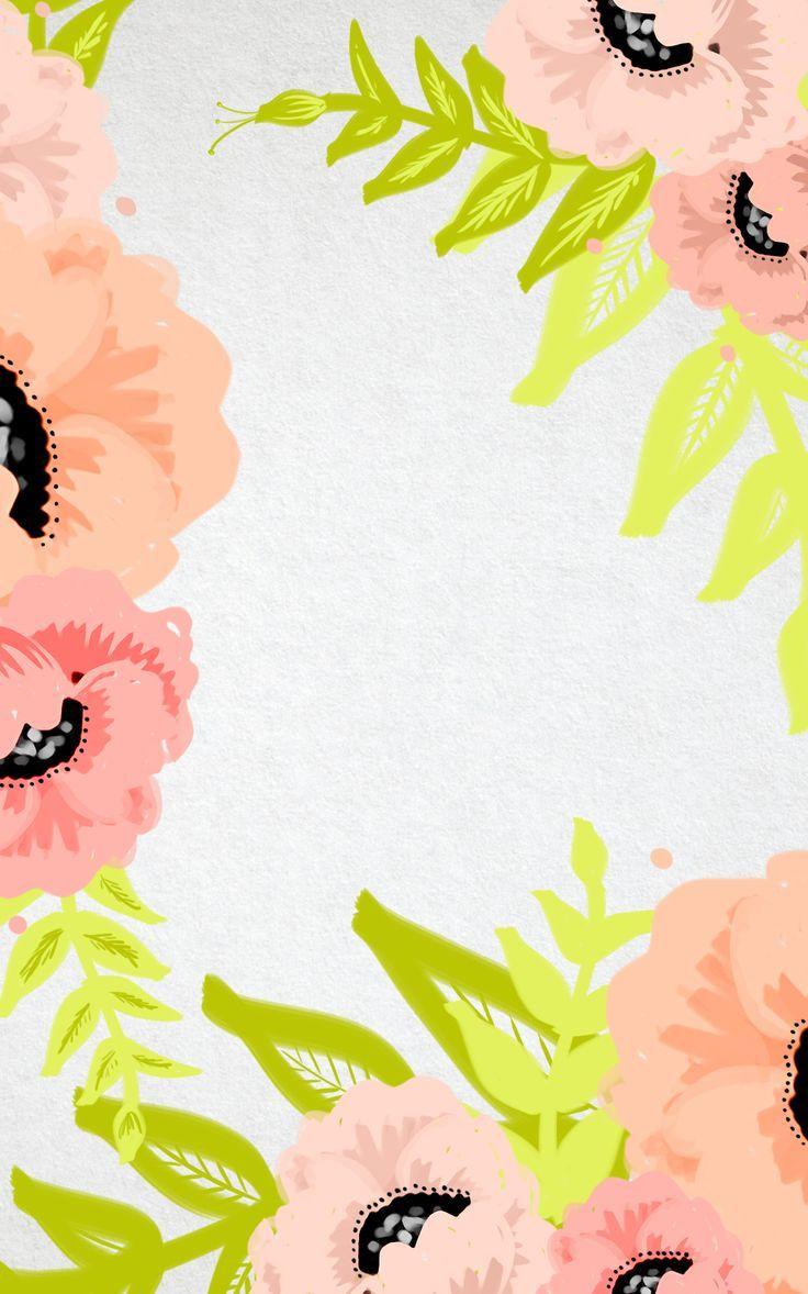 736x1178 Cute Girly Live Wallpaper Wallpaper HD. iPhone wallpaper vintage, Flower wallpaper, Spring wallpaper