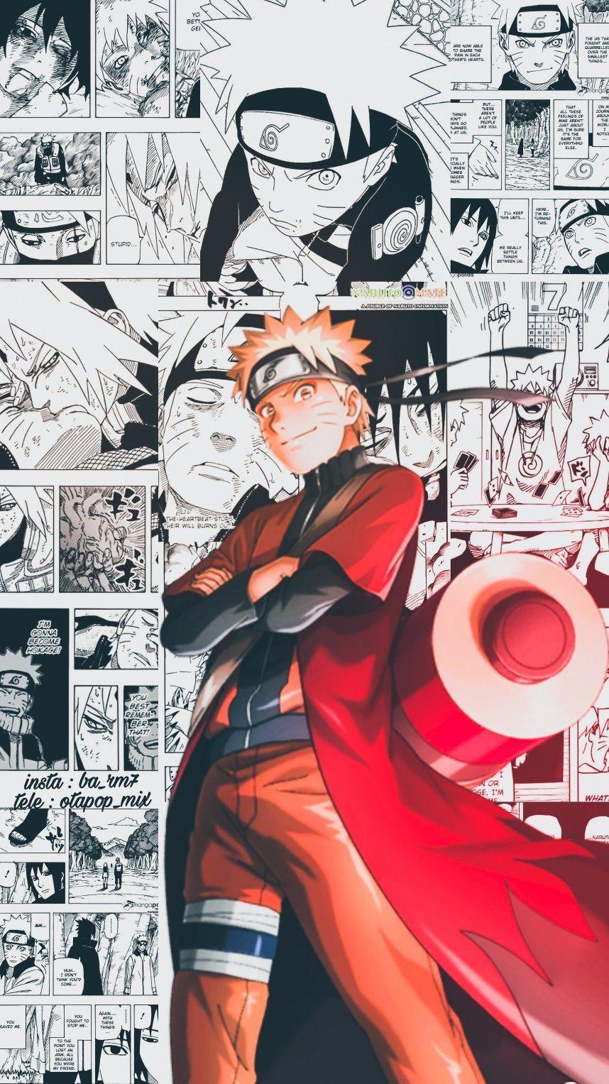858x1527 Manga Naruto Wallpaper