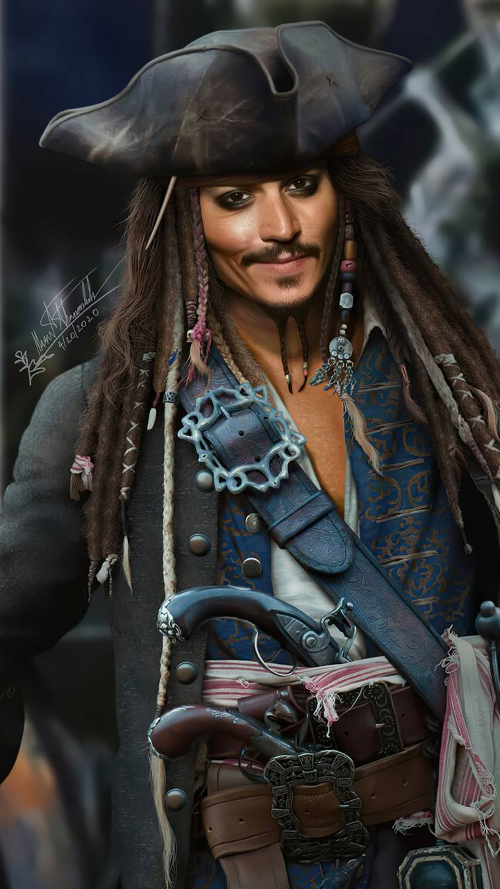 720x1280 Download Jacksparrow 4k HD Wallpaper and Background