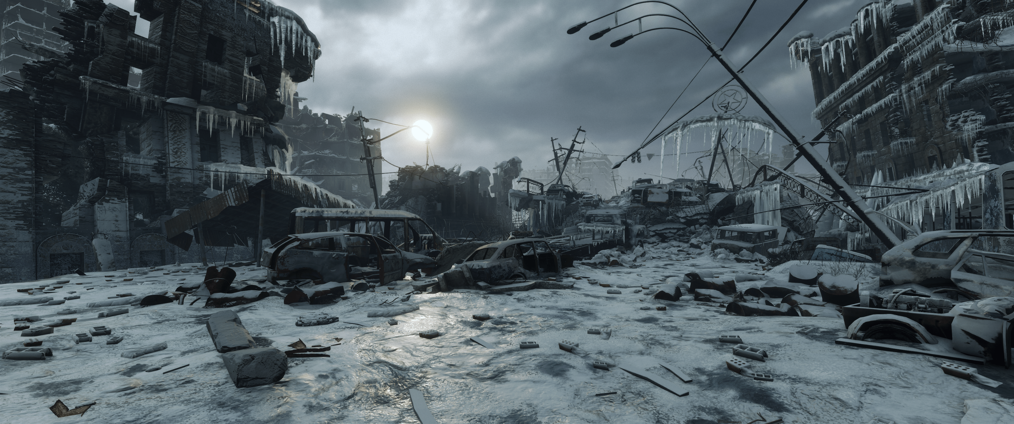 3440x1440 Metro Exodus, apocalyptic, PC gaming, video games, screen shotx1440 Wallpaper