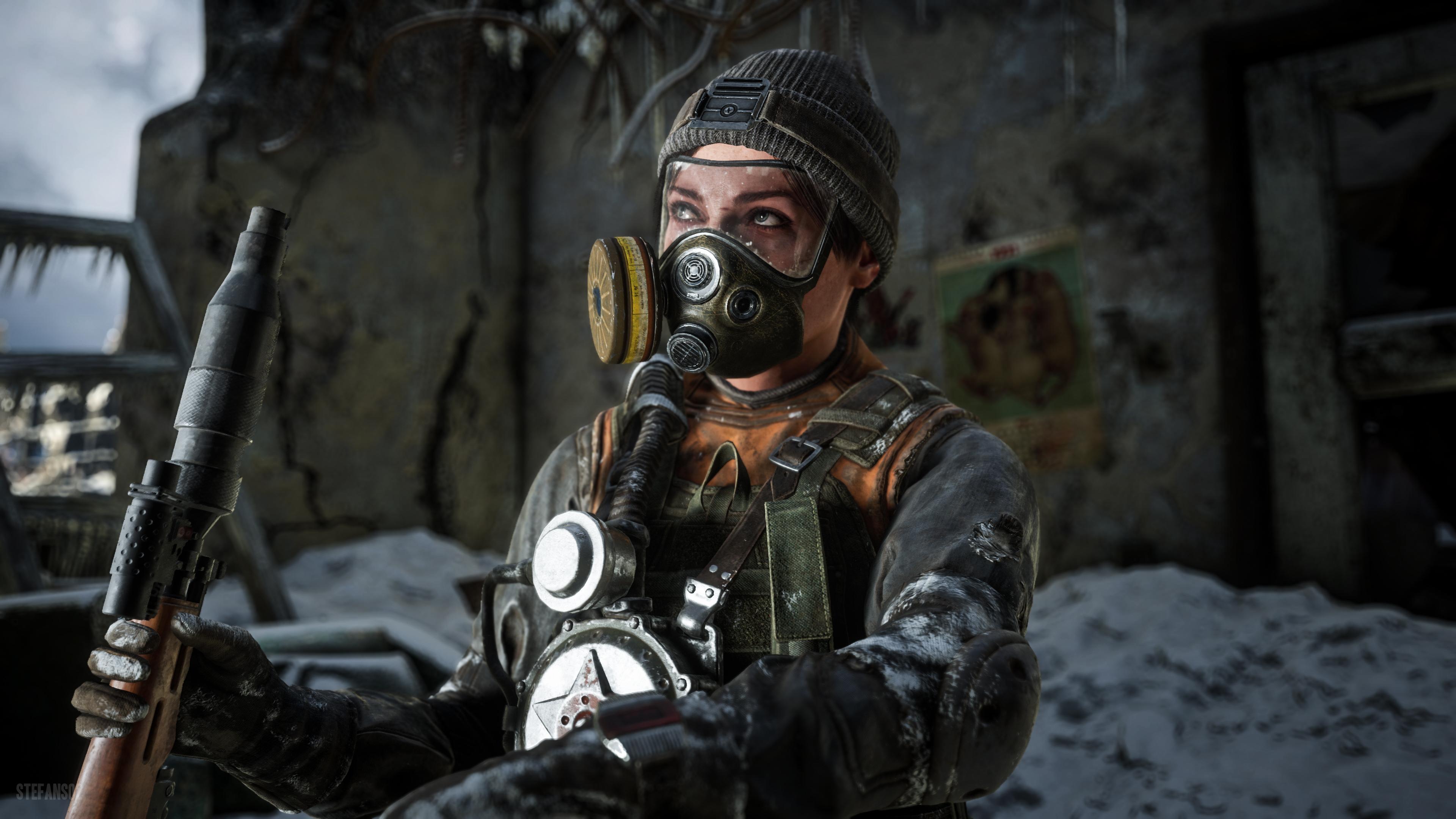 Metro Exodus Anna Wallpapers - Top Free Metro Exodus Anna Backgrounds ...