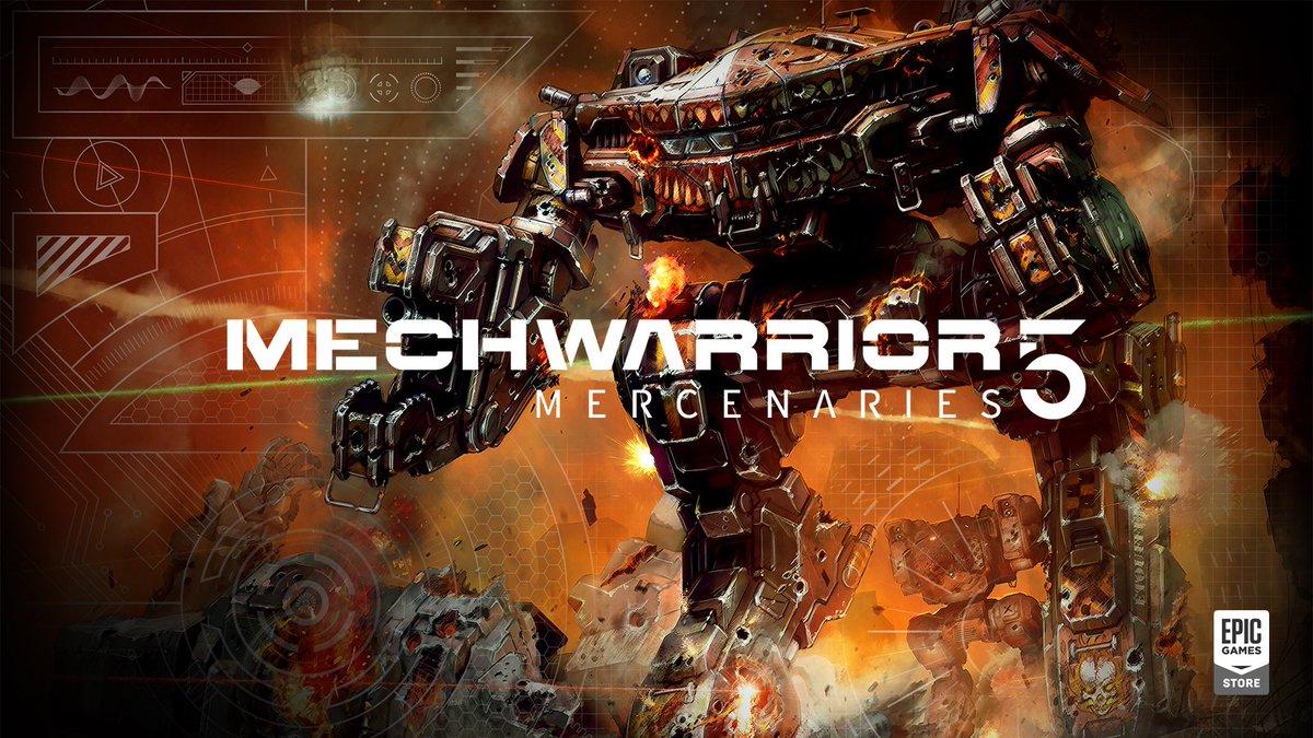 1200x675 Epic Games Store On An Journey Of Interstellar Intrigue In A Quest For Glory And Revenge Fifteen Years In The Making. MechWarrior 5: Mercenaries Is Now Available For Pre Purchase