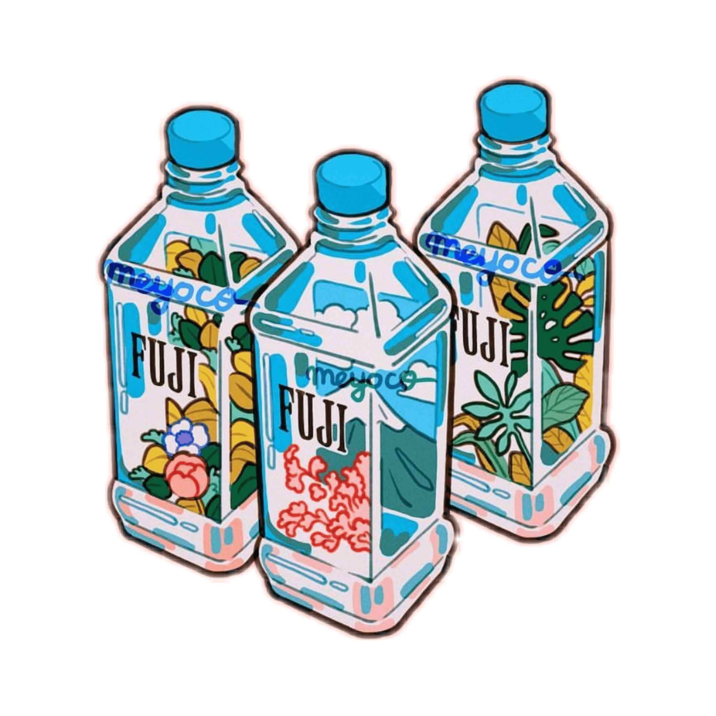 2289x2289 Fiji Water Aesthetic Anime