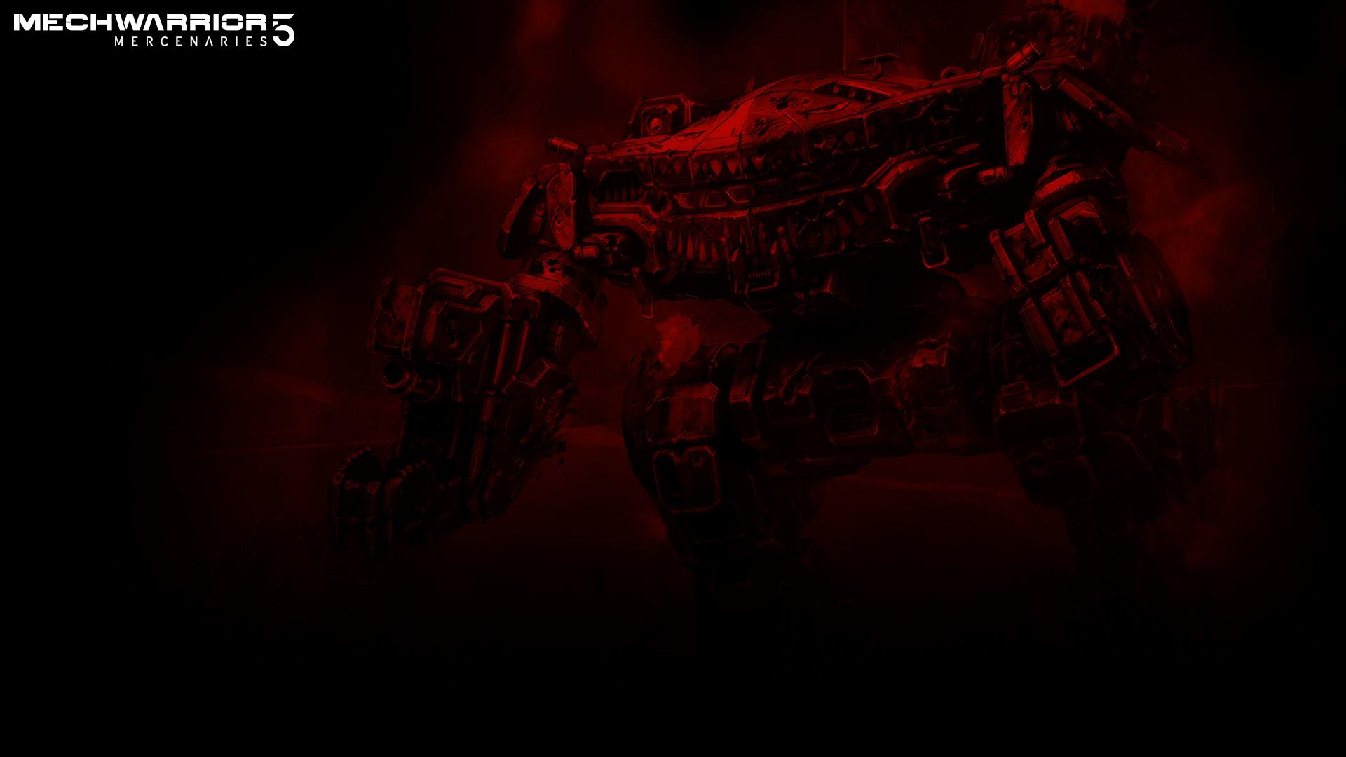 1920x1080 MechWarrior 5: Mercenaries. Desktop wallpaper. 1920x1080