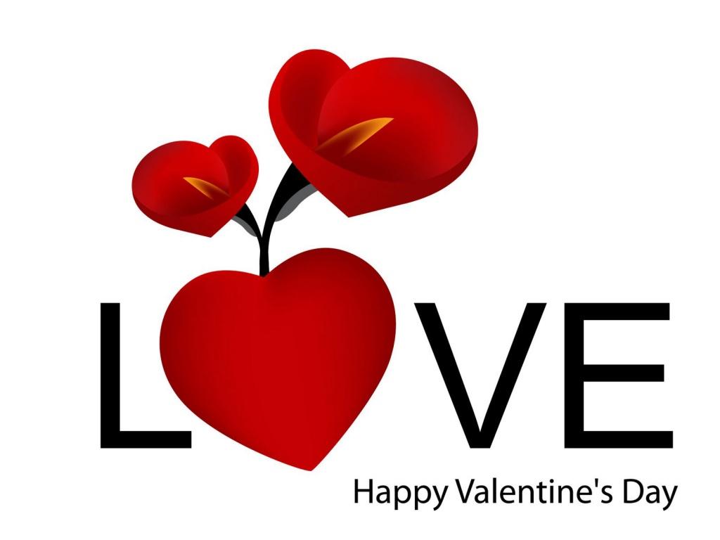 1024x768 Happy Valentines Day Wallpaper