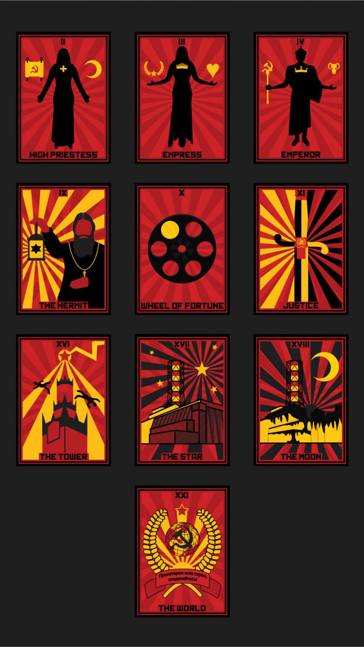 750x1334 Free download Soviet Propaganda Wallpaper Russian propaganda style tarot [2386x1686] for your Desktop, Mobile & Tablet. Explore Soviet Propaganda Wallpaper. Soviet Propaganda Wallpaper, Soviet Background, Propaganda Wallpaper