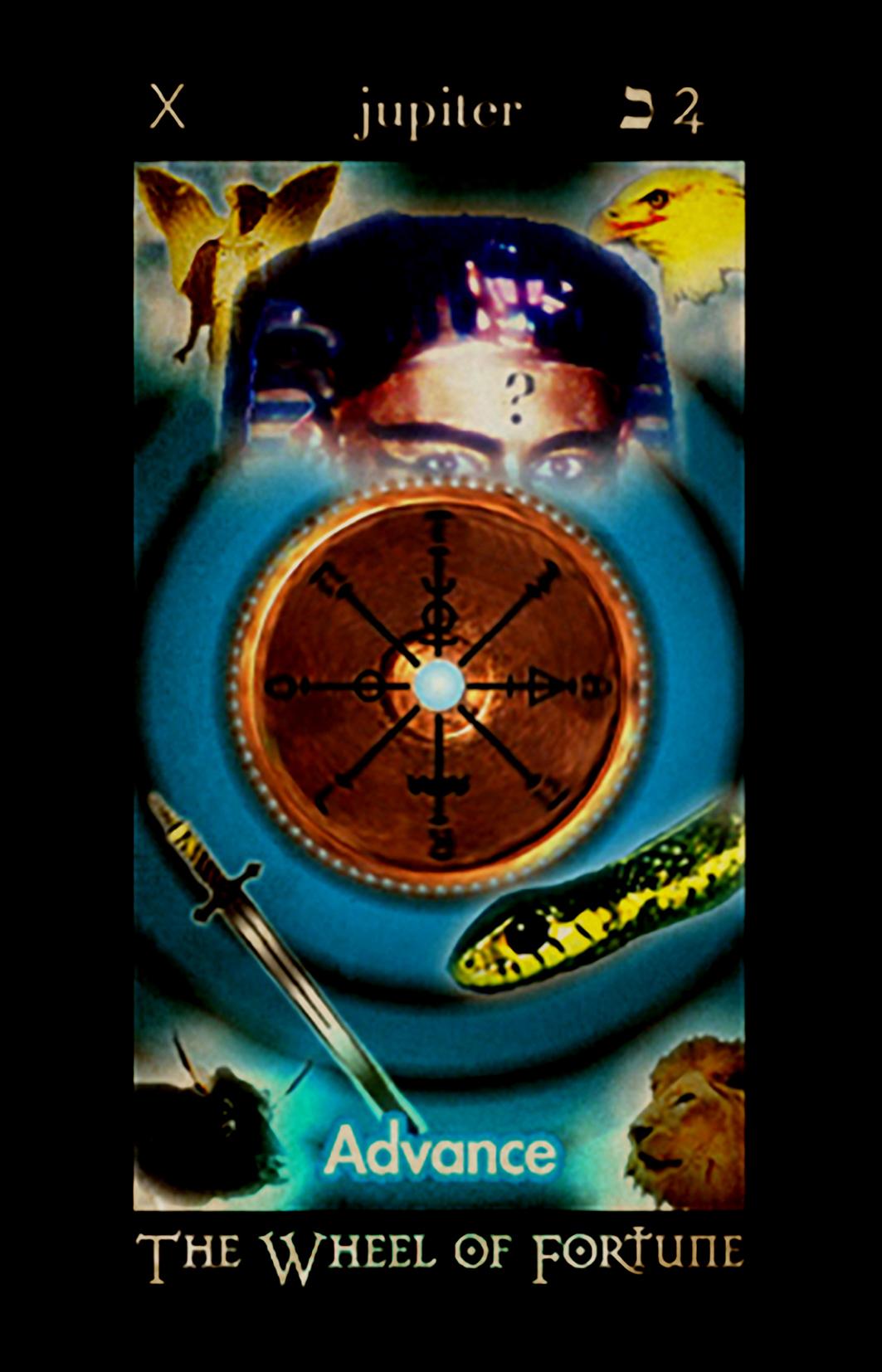 1063x1654 Wheel of Fortune Tarot. O'Mara Tarot