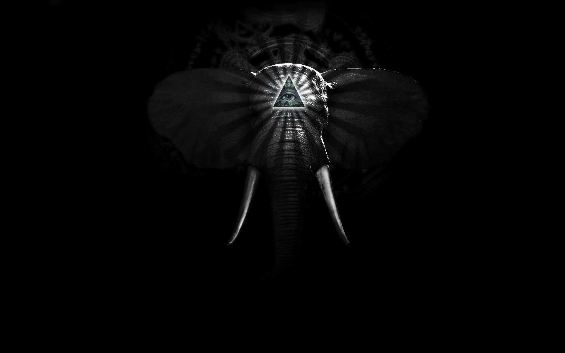 1920x1200 Abstract Elephant Wallpaper HD