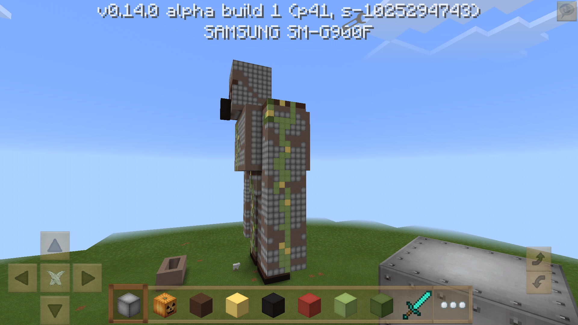 1920x1080 iron golem statue •